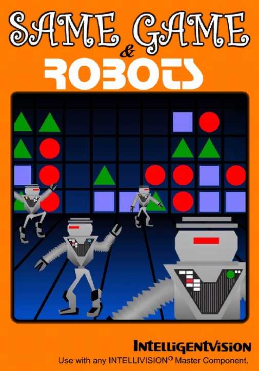 SameGame & Robots 2005 Box Front